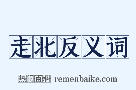 走北反义词是什么意思的图片
